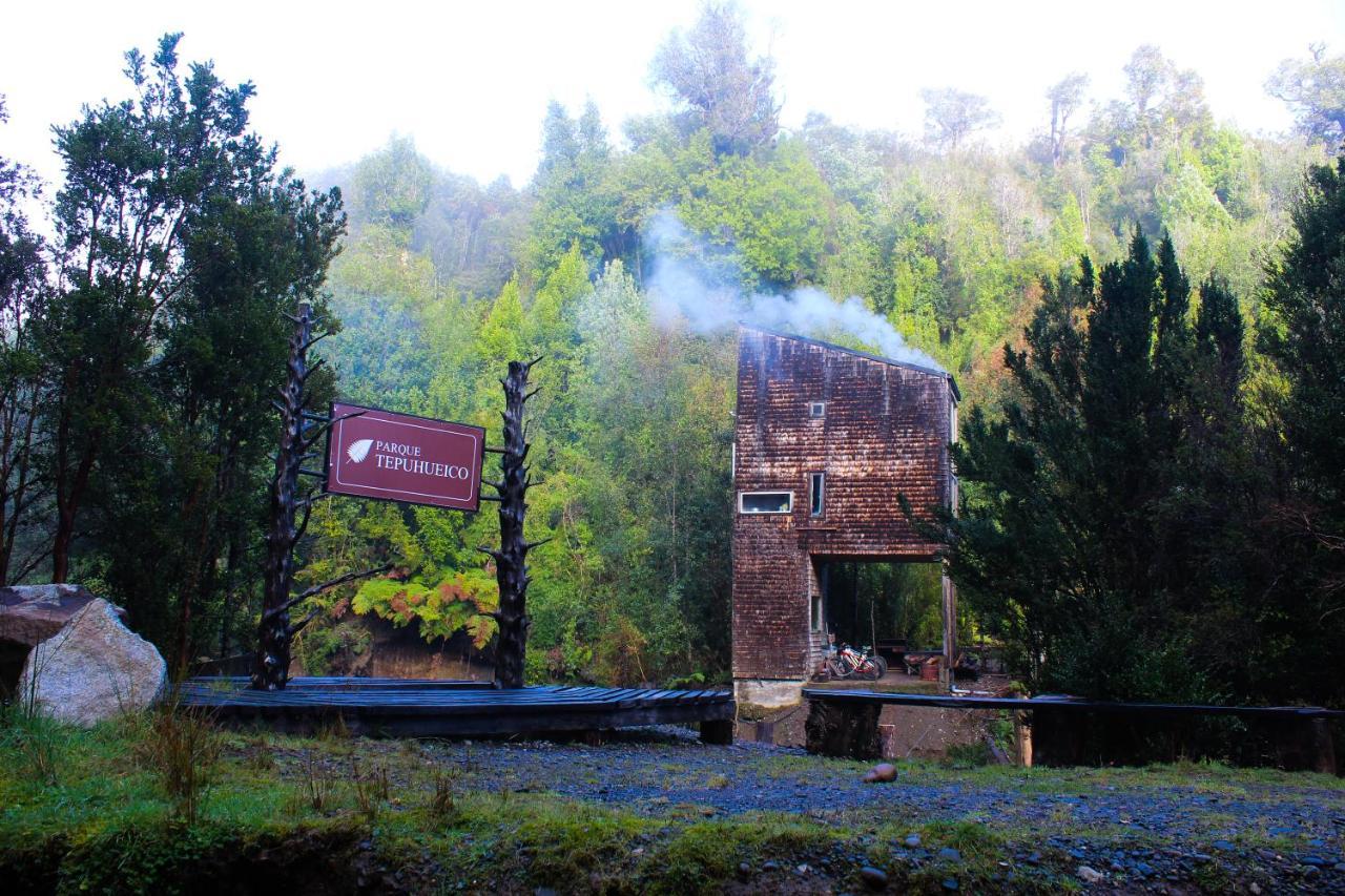 Lodge Parque Tepuhueico Castro Exteriér fotografie